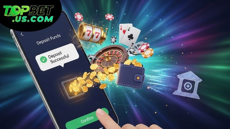 Topbet hướng dẫn nạp tiền chi tiết từng bước